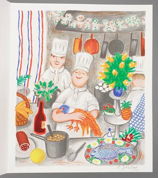 LENNART JIRLOW, "La cuisine de bistrot", litografi, signerad och numrerad 1208/1400.