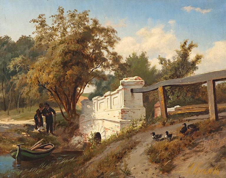 Alesandr Aleksandrovich Kiselev, ROMANTIC VIEW.