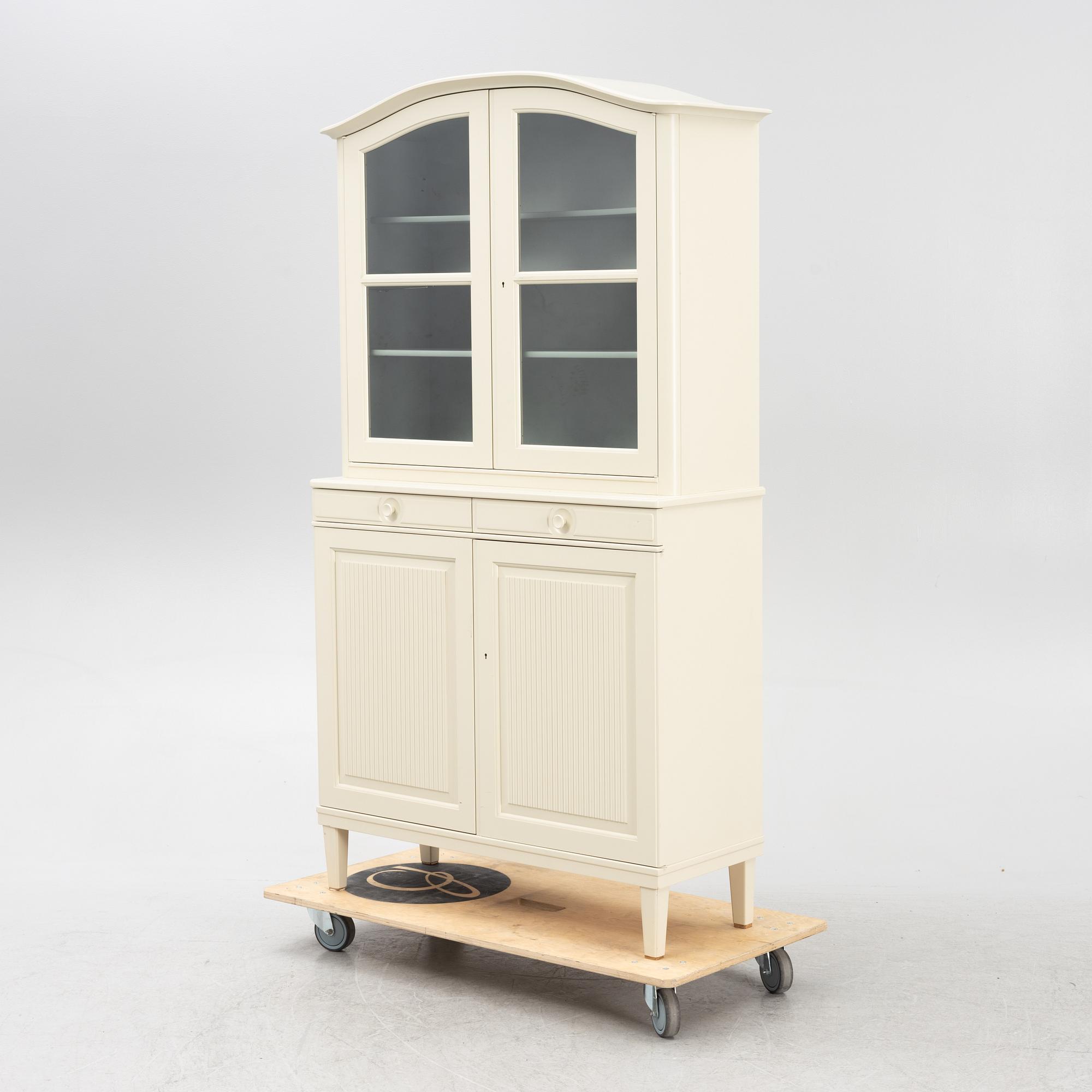 Carl Malmsten, display cabinet, "Herrgården", Åfors Möbelfabriks AB, second half of the 20th century.