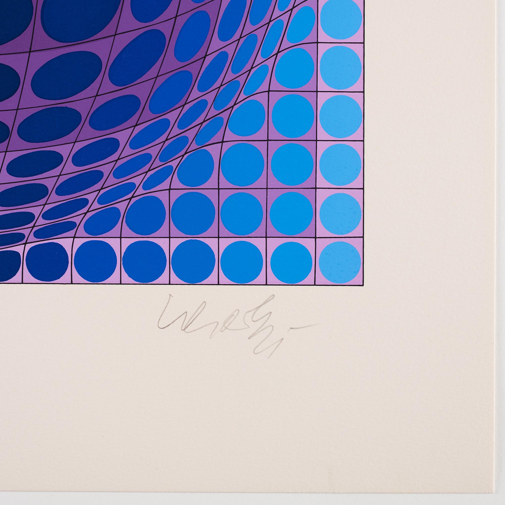 Victor Vasarely, "Louisiana-mappen".