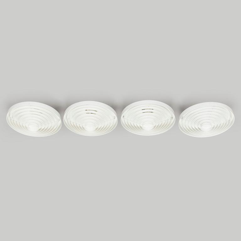 Lisa Johansson-Pape, four 1960's '71-149' ceiling lights for Orno Stockmann.