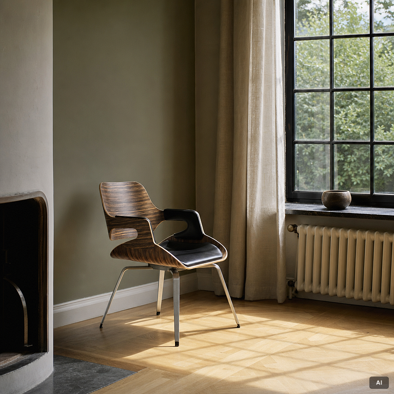 Hadi Teherani, chair, model 605S, Interstuhl, Germany.