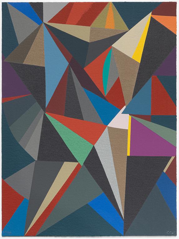 C Göran Karlsson, "Figurer", mapp med sex serigrafier.