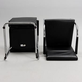 ANTONIO CITTERIO, karmstolar, 4 st, "Visasoft", Vitra, 2000-tal.