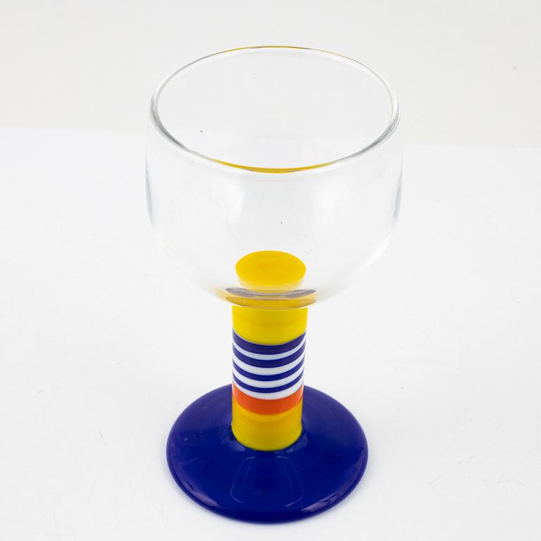Gunnar Cyrén, "Popglas", Orrefors, signerat 1967.