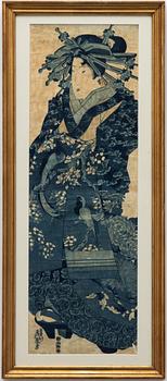 Keisai Eisen, 'Courtesan'.