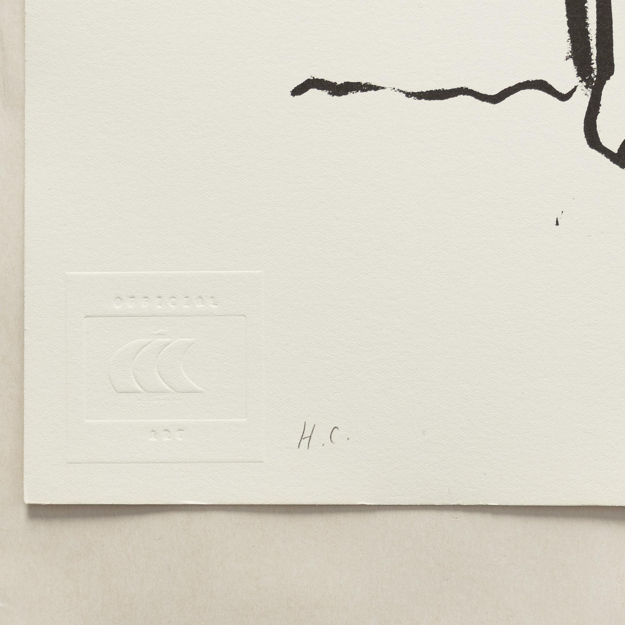 Portfolio, with 5 lithographs, “5th IAAF World Championships in Athletics Göteborg 1995”.