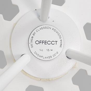 Claesson Koivisto Rune, side table, set of 3, "Snowflake", OFFECCT, 21st century.