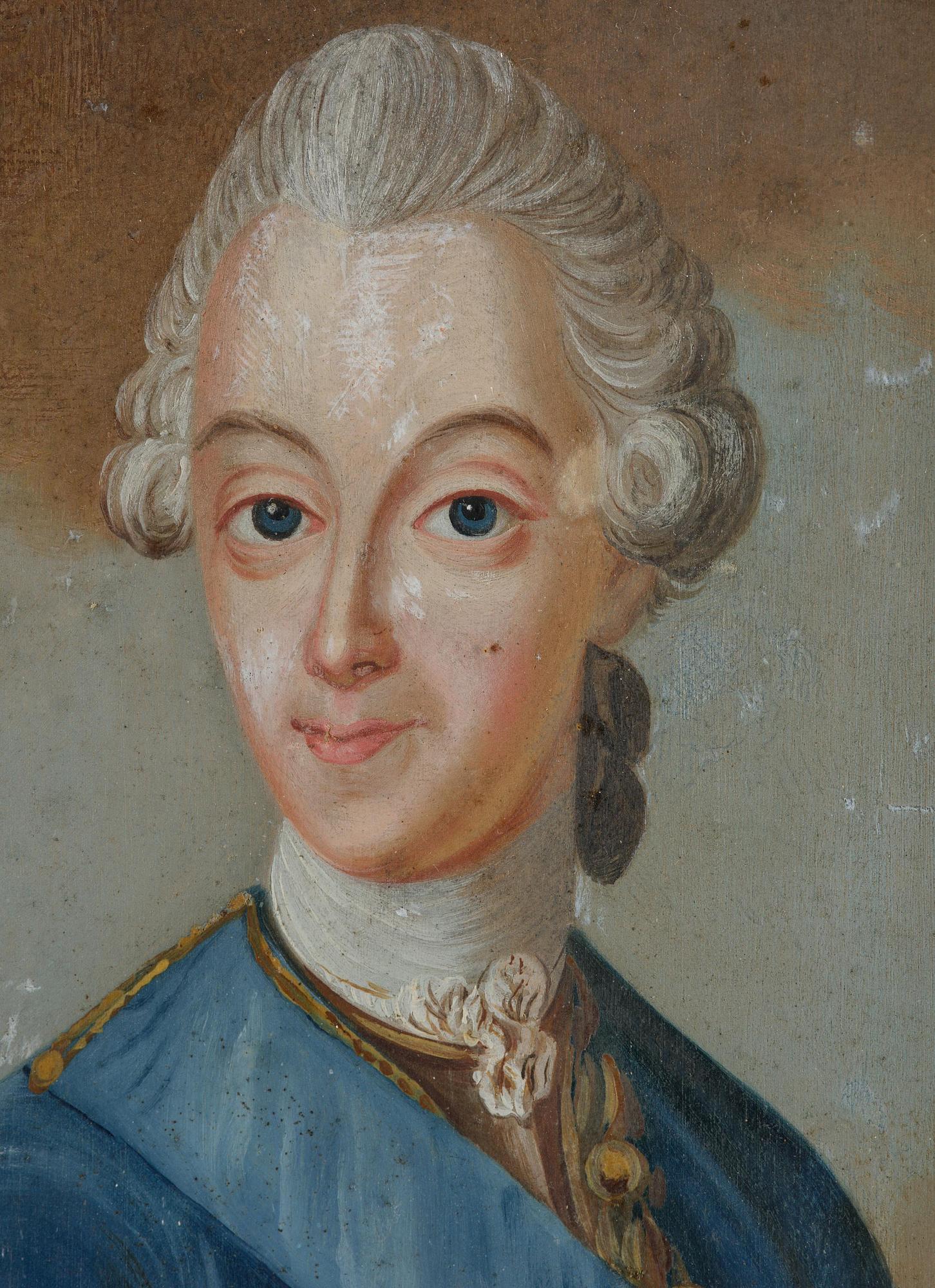 Lars Henning Boman, attributed to, "Gustav III" (1746-1792).