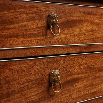 A late Gustavian writing commode.