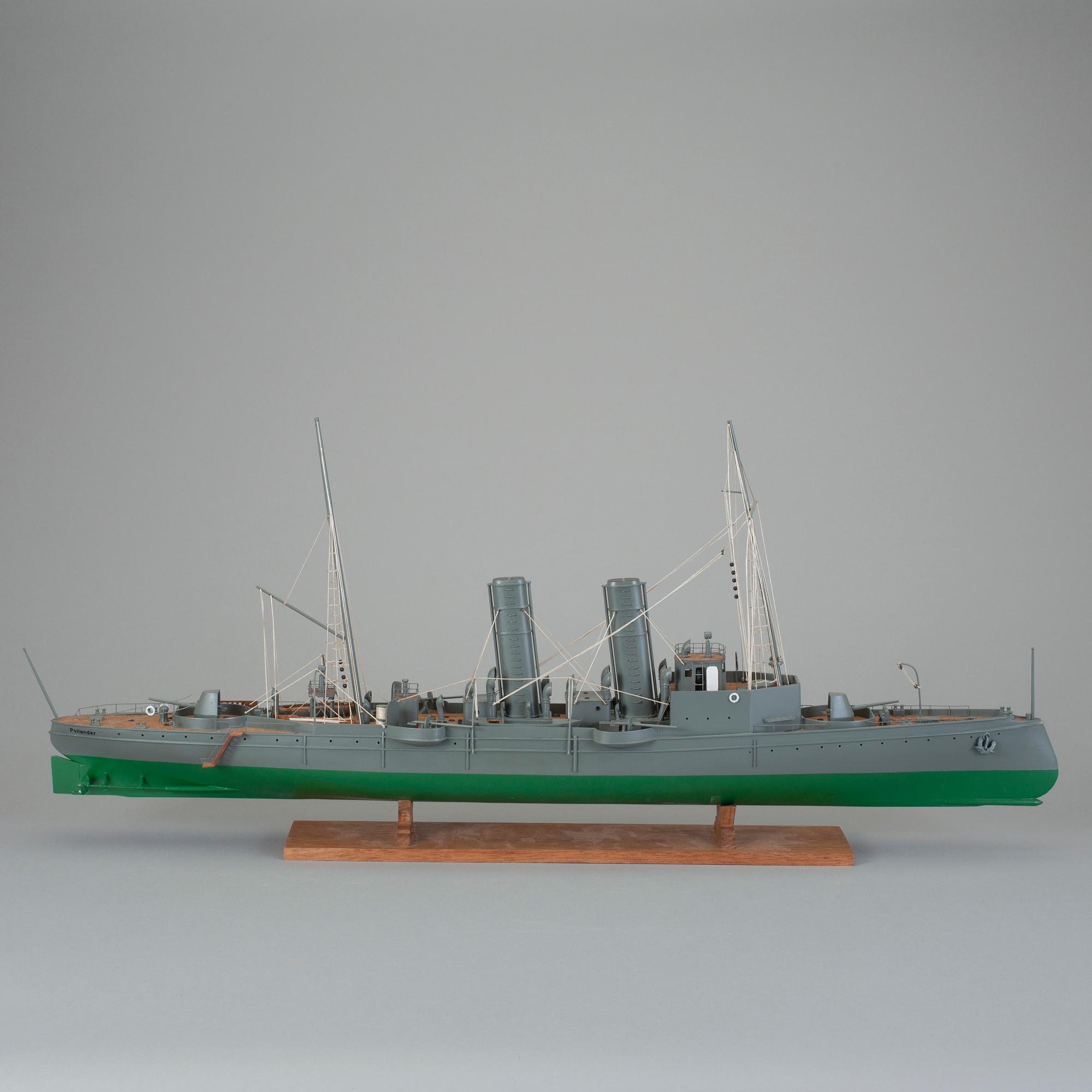 FARTYGSMODELL, torpedkryssaren "Psilander", 2000-tal.
