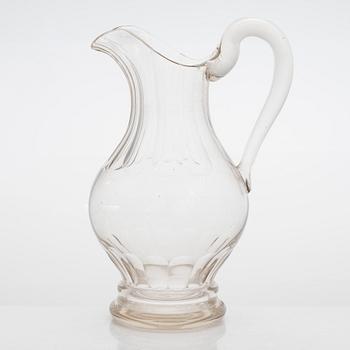 An early 19th century champagne jug from England.