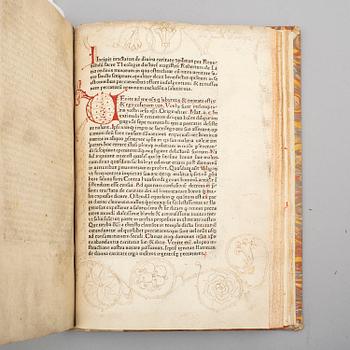 BOK, Incunable: Strassburg 1475 or earlier.