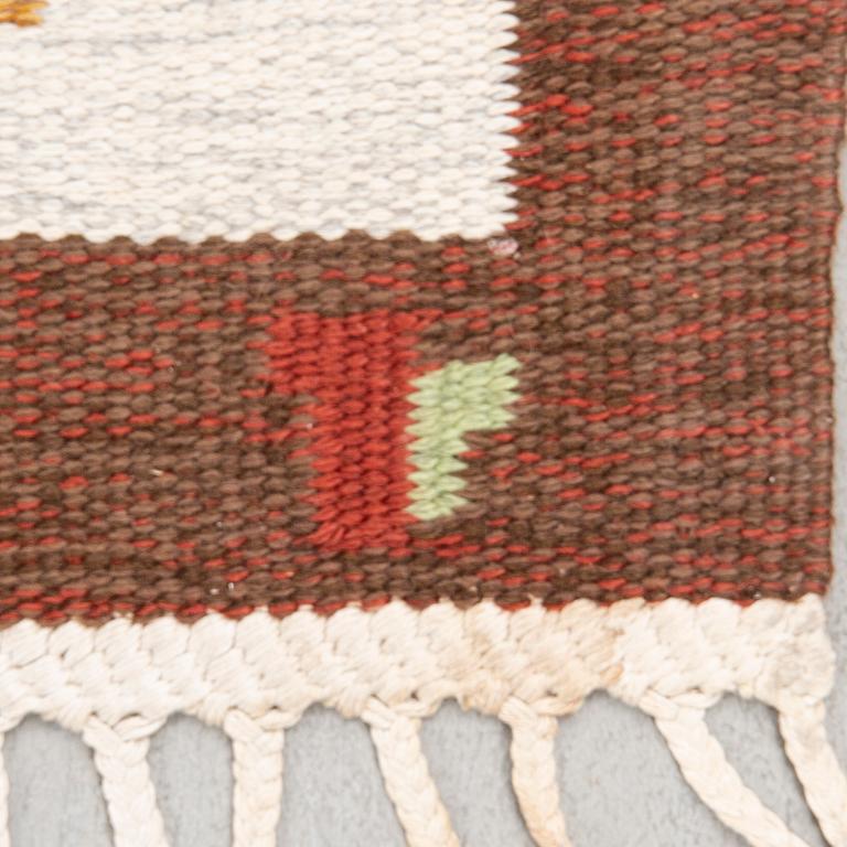 Erik Lundberg, rug, flat weave, Vävaregården Eringsboda, approximately 276x225 cm.