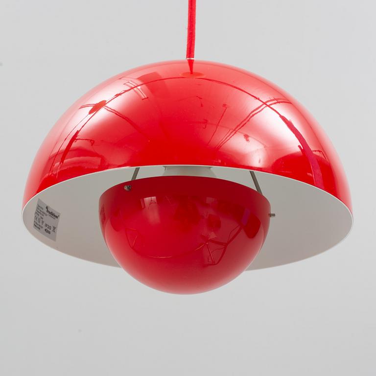 Verner Panton, a pair of 'Flowerpot' ceiling lamps, &Tradition.