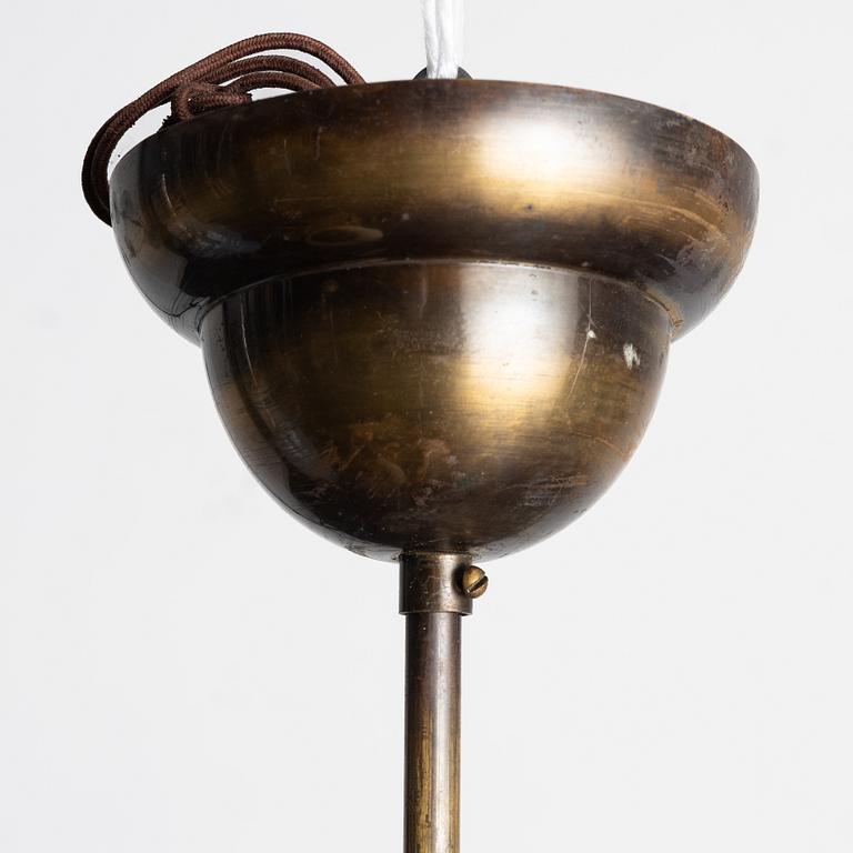 Ceiling lamp, model no. 780 Bröderna Malmström's Metal Goods Factory, 1940s.