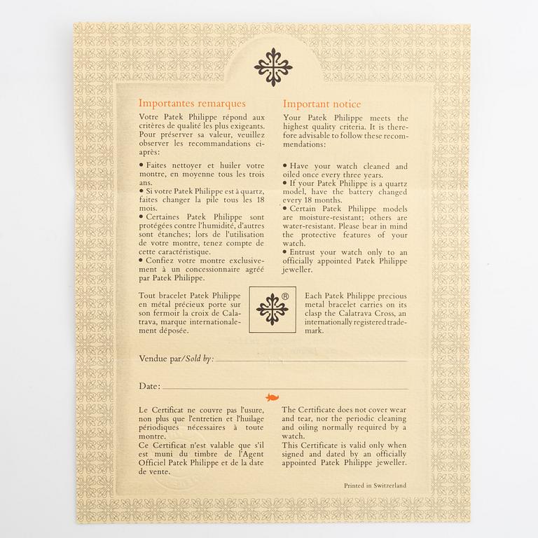 Patek Philippe, Golden Ellipse, "Sigma Dial", ca 1982.