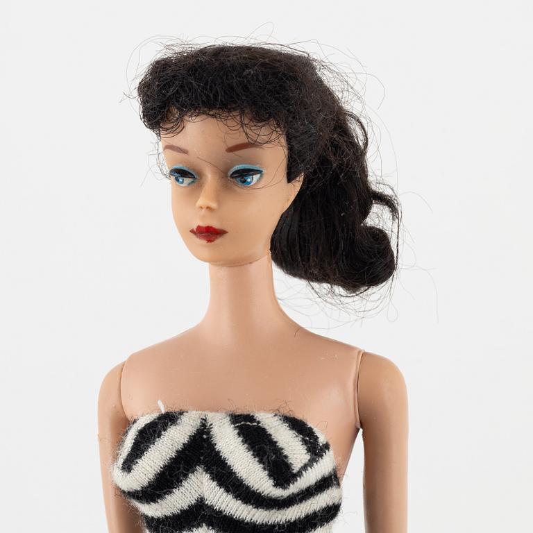 Barbie, doll, vintage "No. 4 Ponytail", Mattel 1960.