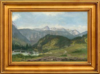 SIMON SIMONSEN, a signed and dated oil painting on canvas.