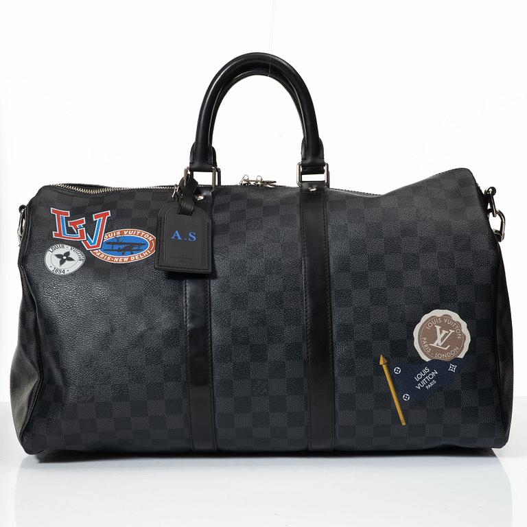Louis Vuitton, weekendbag, "KeepAll 45  Limited Ed League", 2018.