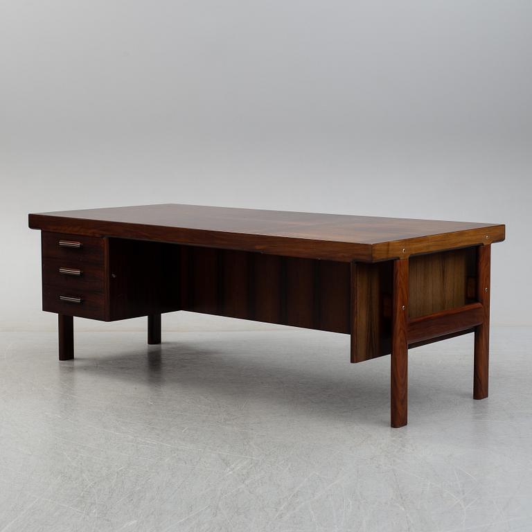 ARNE VODDER, a desk, sideboard and chair, Sibast Furniture, Denmark, 1970's.