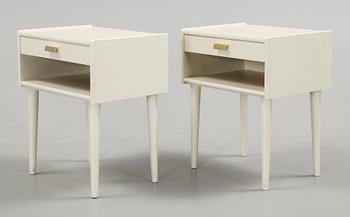 SÄNGBORD, ett par, 1970-tal.