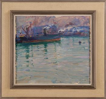 WILHO SJÖSTRÖM, olja på duk, signerad och daterad 1917.