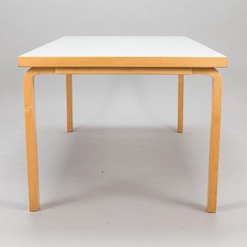 Alvar Aalto, a late 20th century '83' table for Artek.