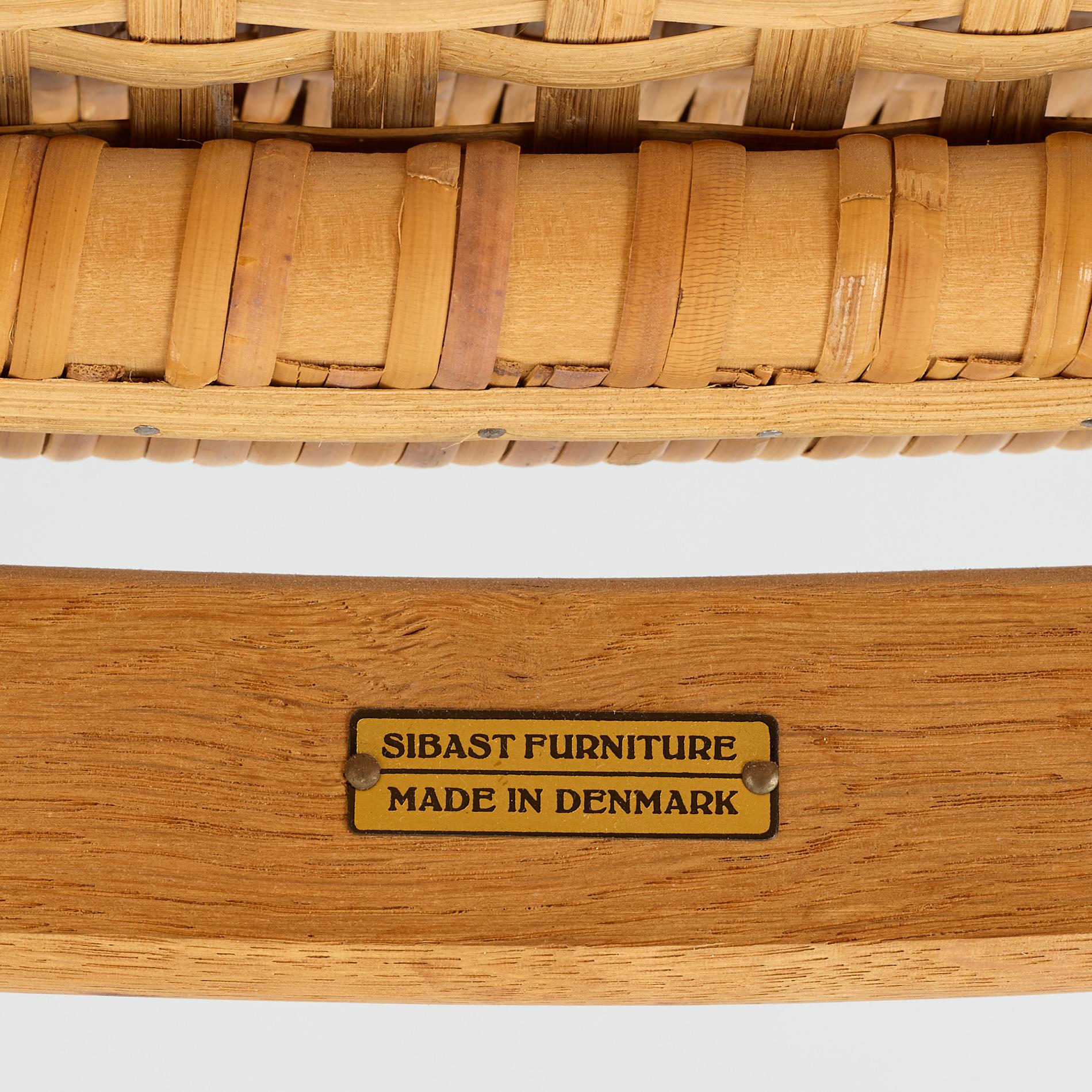 Sørens Flenstedt, stolar 6 st, Sibast, Danmark, 1960-tal.