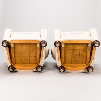 Märta Blomstedt, A pair of  'Aulanko-model' armchairs designed in 1939.