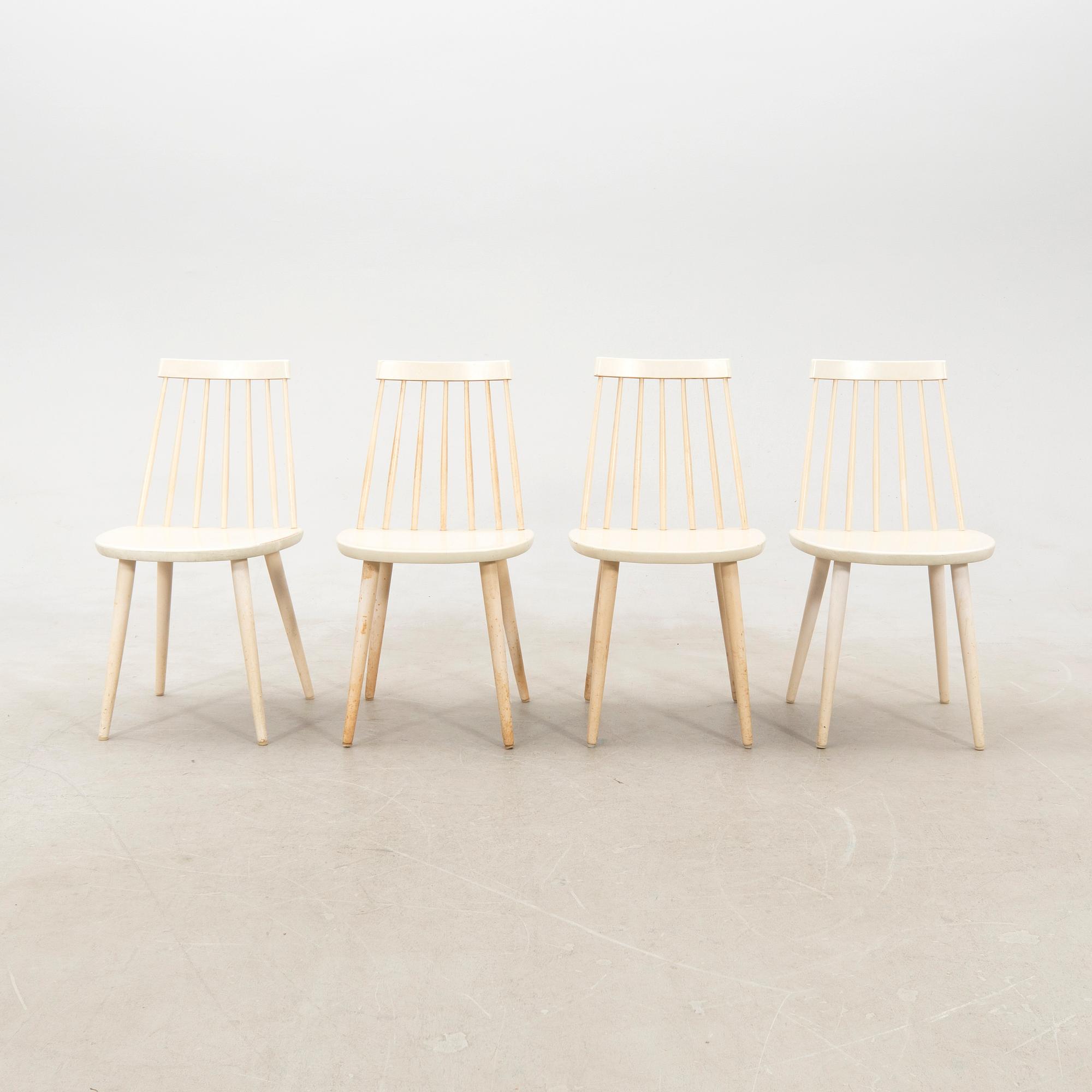 Yngve Ekström, stolar, 4 st, "Pinocchio", 1900-talets andra hälft.