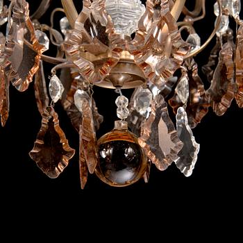 Paavo Tynell, a mid-20th century '1465/6' chandelier for Idman.