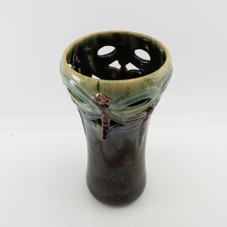 Michael Andersen & Sons, vase Jugend Bornholm early 20th century.