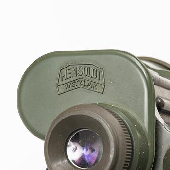 Binoculars, "Dienstglas" Bundeswehr, Hensoldt Wetzlar, 10x50.