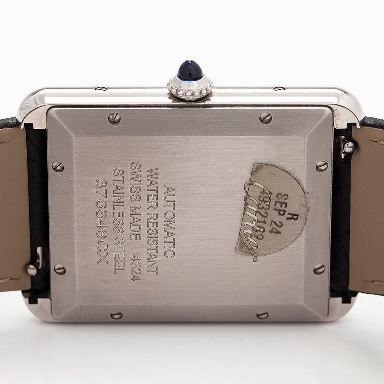 Cartier, Tank Must de Cartier "XL", armbandsur, 41 mm x 31 mm.