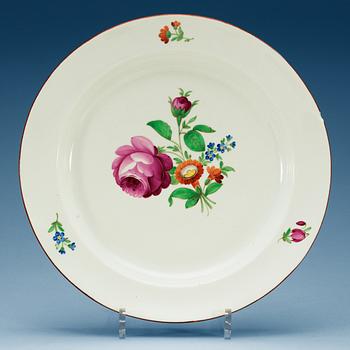 845. A Russian dish from the "Everyday Service", 18th Century.