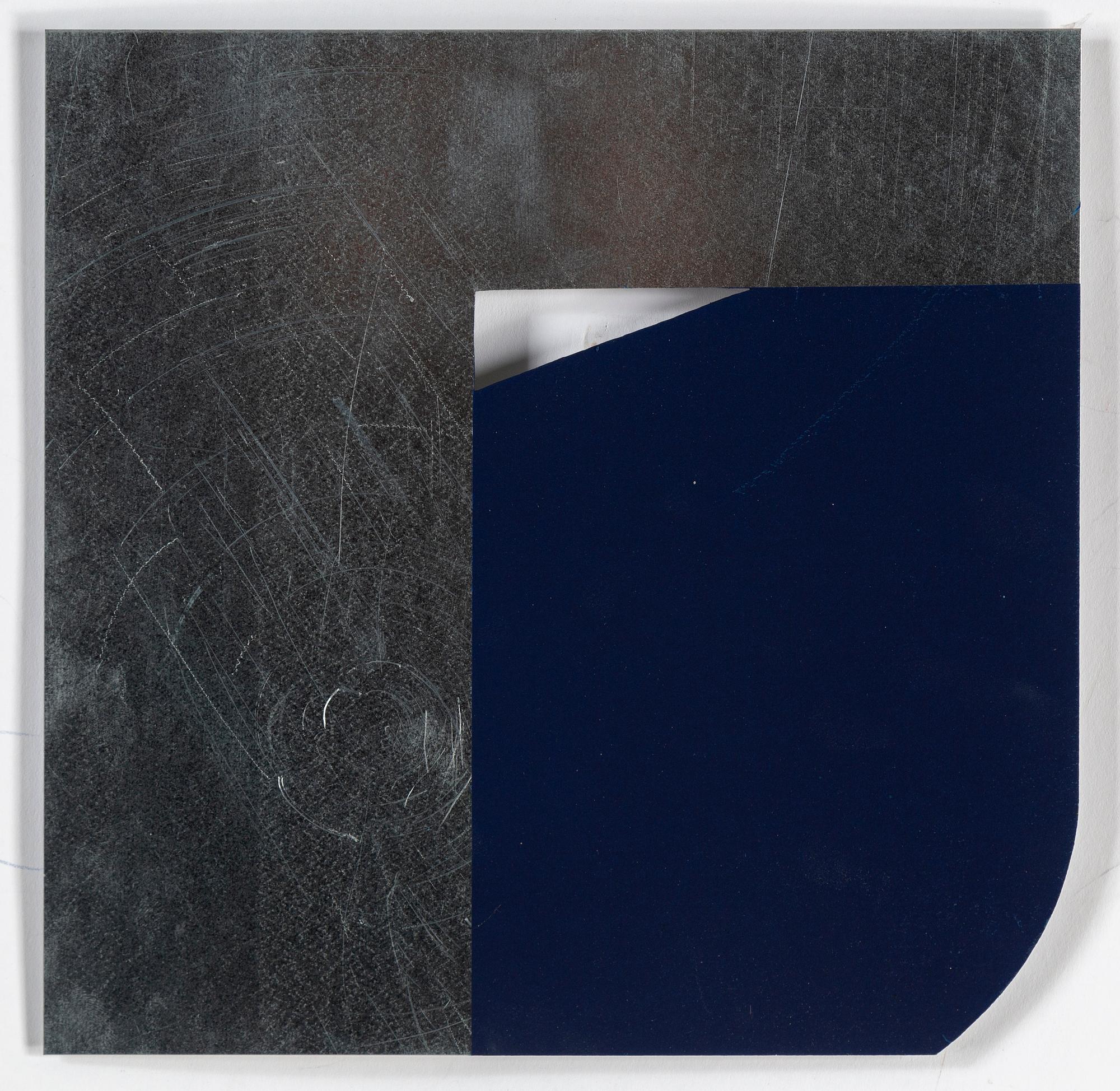 GUNNAR ÅNGER, painted wood and zinc plate, 4, one signed and dated 95 verso.