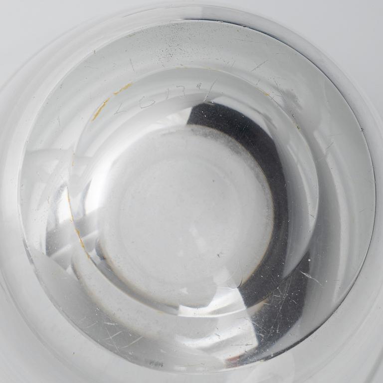 Vicke Lindstrand, a glass vase, Kosta, Sweden, 1950's/60's.