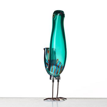 Alessandro Pianon, a "Pulcino" glass bird, Italy, 1960's.