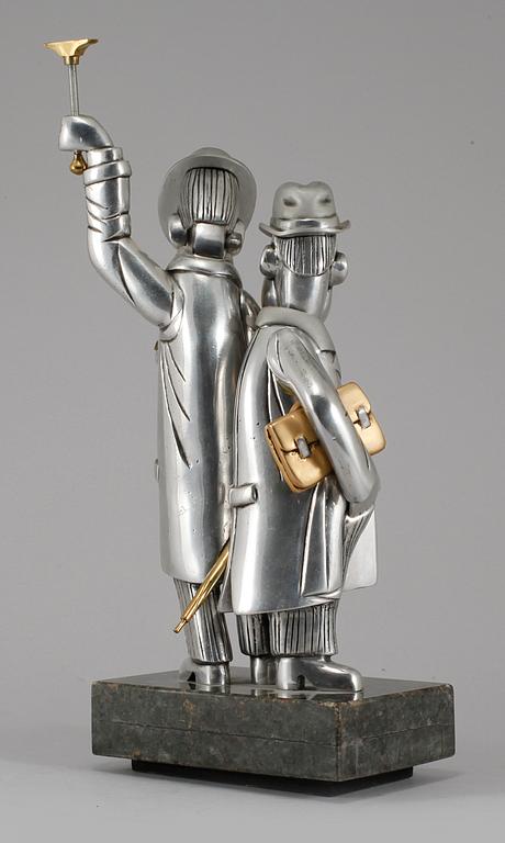 FRANK MEISLER, skulptur, metall, signerad och numrerad 711480.