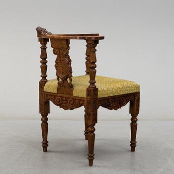 An early 20th century chair.