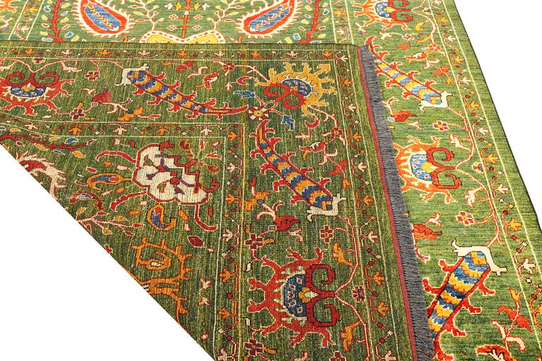 A Kazak carpet, c. 304 x 205 cm.