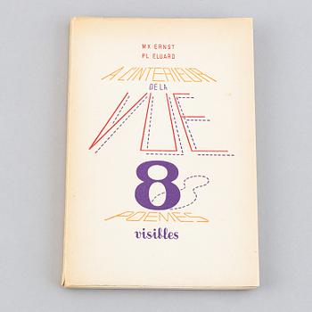 BOOK, Ernst, Max - Eluard, Paul - A l'interieur de la vue. 8 poemes visibles.