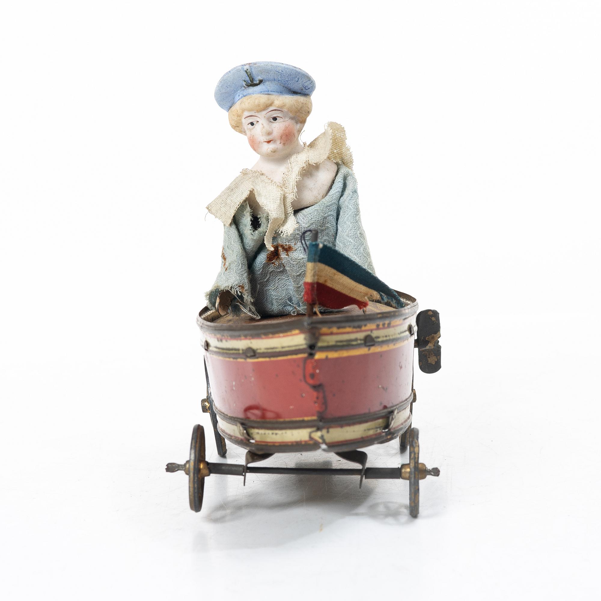 Issmayer (J.A. Issmayer), attributed, tin toy, Germany, late 19th century.