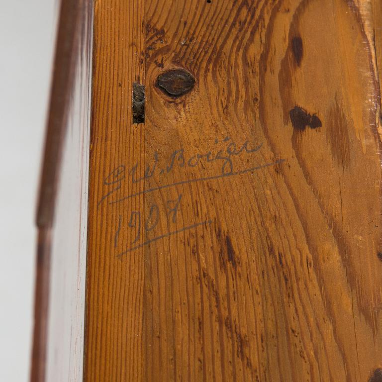 Chest of drawers, late Gustavian, early 19th century, with parts from the early 20th century.