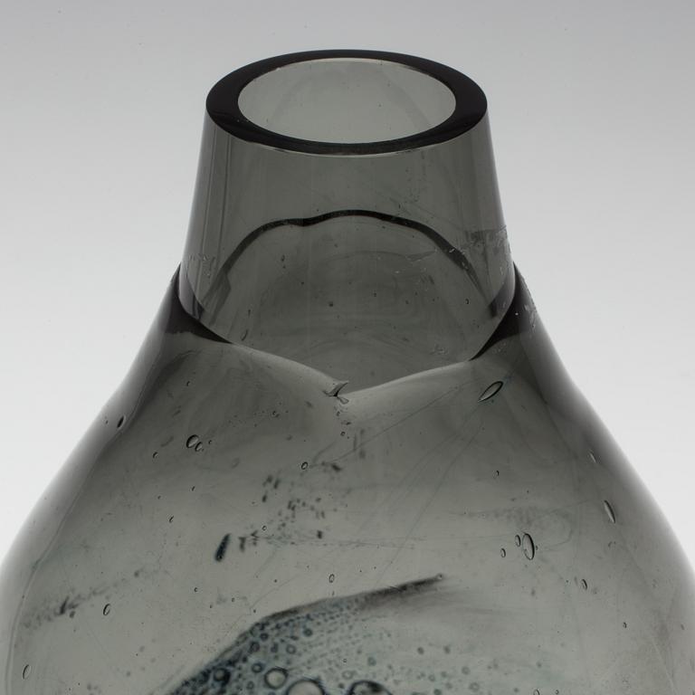 EVA ENGLUND, an 'Eldlek' glass vase from Pukeberg, unsigned.