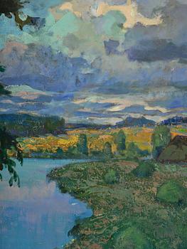 Roman Nyman, By the lake.