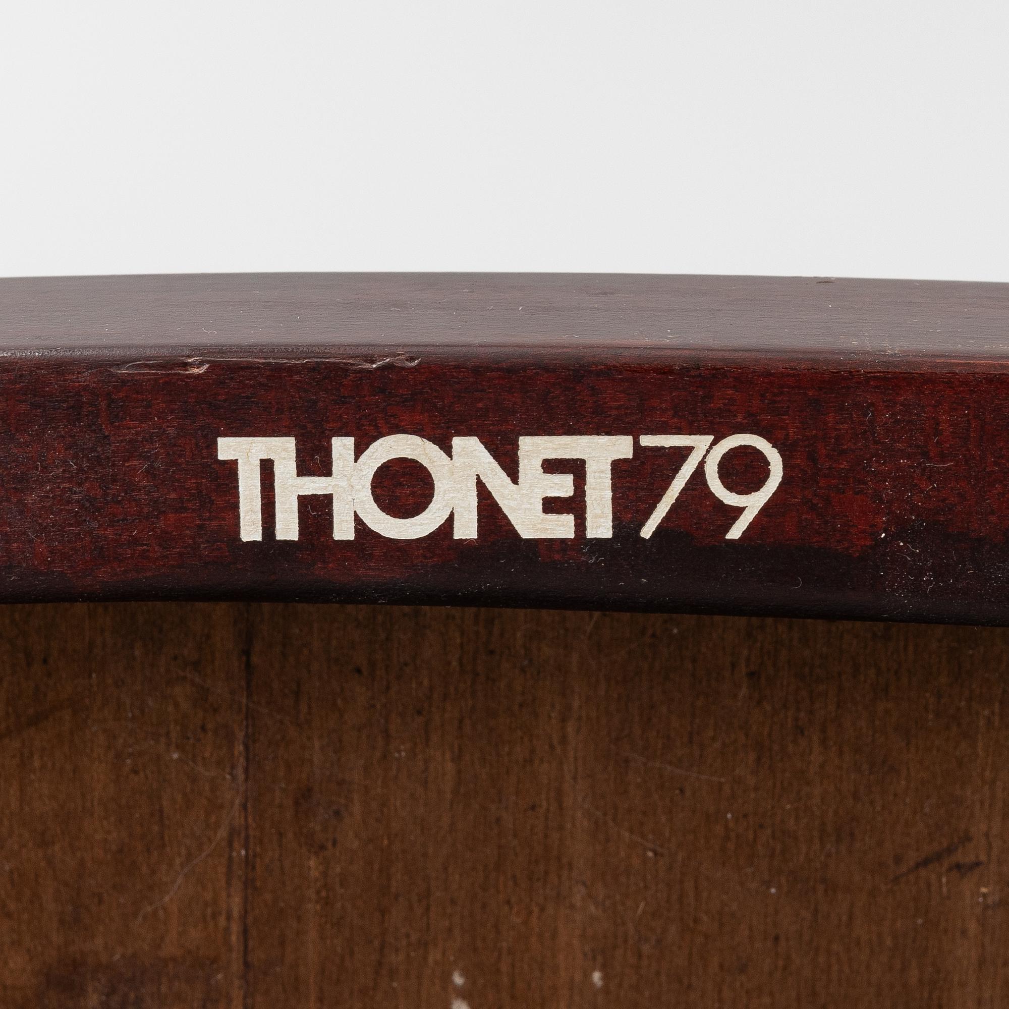 Stolar 4 st, modell 79 , Thonet.
