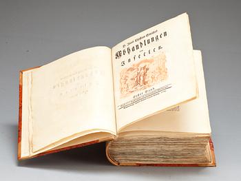 BOK, I-III. "Abhandlungen von Insecten" av Jacob Christian Schaeffer, Regensburg 1764-1779.