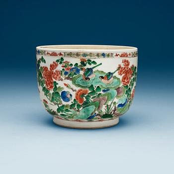 1478. TERRIN, porslin. Qing dynastin, Kangxi (1662-1723).